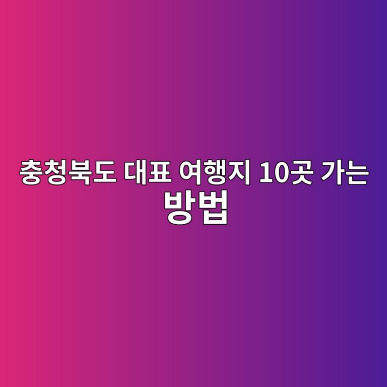 충청북도 대표 여행지 10곳 가는 방법-60대 시니어 2 ecb6a9ecb2adebb681eb8f84 eb8c80ed919c ec97aced9689eca780 10eab3b3 eab080eb8a94 ebb0a9ebb295 1790578998