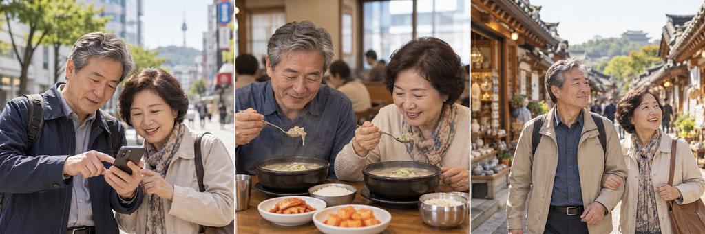 서울 설렁탕 맛집, 이문설농탕 4 길 찾고 설렁탕 먹고 시장 산책 3