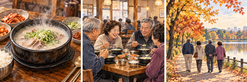 설렁탕 맛집 서울 10곳 4 설렁탕에서 호숫가 산책까지 3