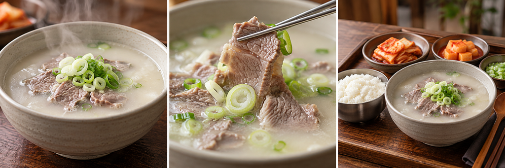 서울 설렁탕 맛집, 이문설농탕 3 세 장면의 설렁탕 한상 2