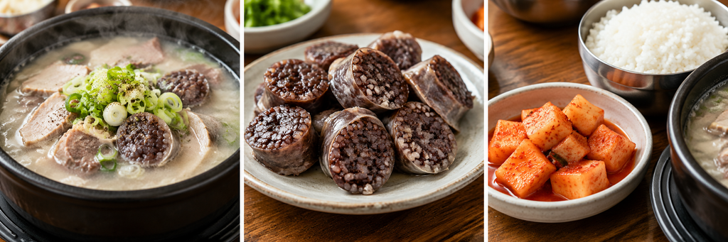 순대국 맛집 서울 15곳 2 순대국 한 상 세 가지 별미 1