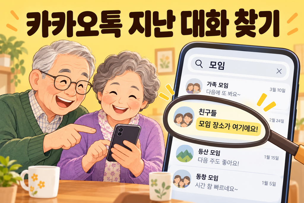 5060 카카오톡 지난 대화 찾는 방법 2 카카오톡 지난 대화 찾기 1