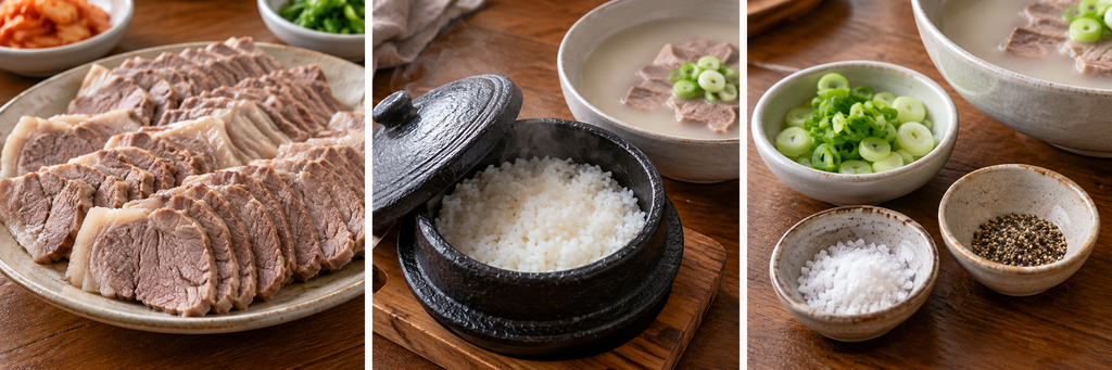 설렁탕 맛집 경기도 15곳 2 한우 수육과 돌솥밥 맑은 국물 2